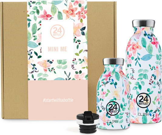 24Bottles Gift Box Mini Me Clima Bottle Little Buds in Multicolour - Bild 1