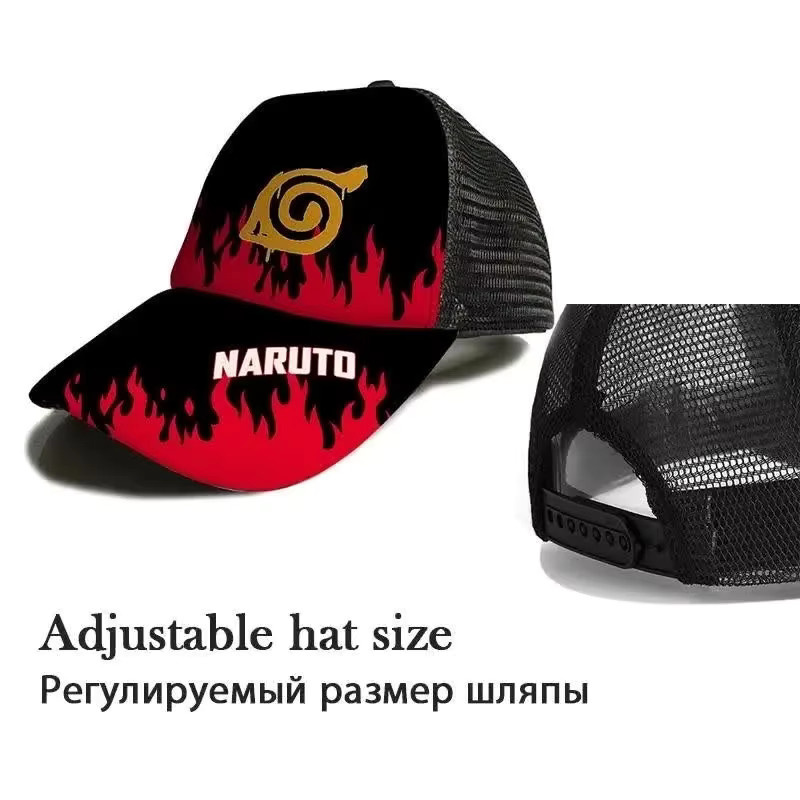 Bandai Naruto Baseball Cap, Uchiha Itachi Sharingan Eye Cosplay, Sport Cap - Bild 2