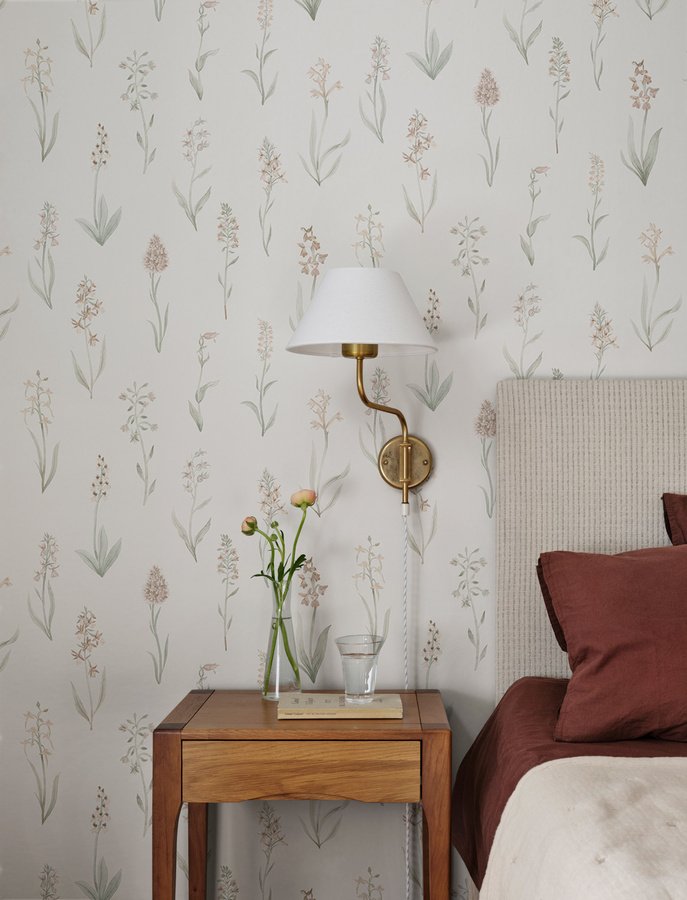Sandberg Wallpaper Alma Vlies Tapete Flora in Blush und Beige im Scandinavian Design - Bild 2