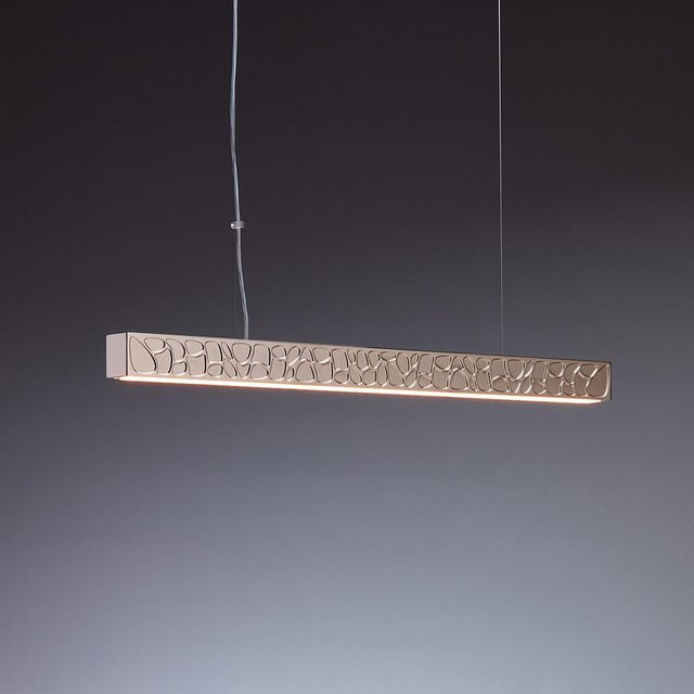 Tecnolumen PLZ 17 Theia LED-Pendelleuchte in Silber mit integriertem Tastdimmer und dim2warm Funktion - Bild 1