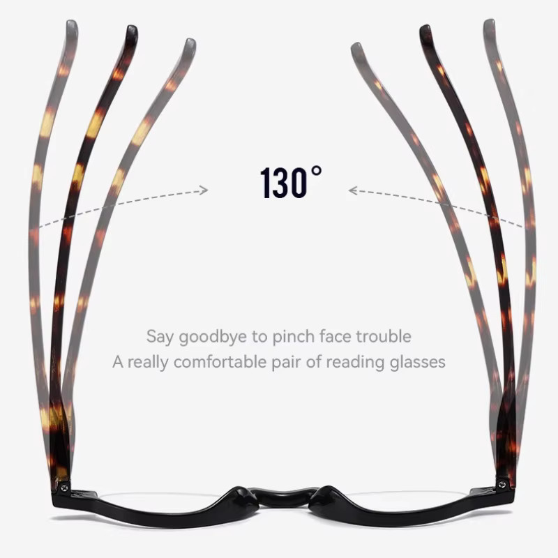 ERIKOLE Lesebrille, Halbrand, Unisex, Dioptrien +1,0 bis +4,0 - Bild 2