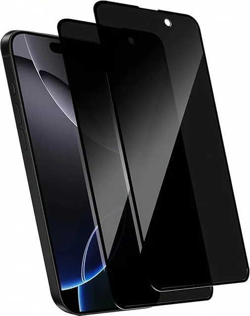 2 Stück ONEVAN HD-Displayschutzfolie aus gehärtetem Glas für iPhone 11 12 13 14 15 16 Pro Max, blendfrei und mit Augenpflege, transparent - Bild 1