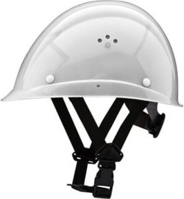 Voss Maststeigerhelm in Signalweiß aus HDPE nach EN 397 - Bild 1