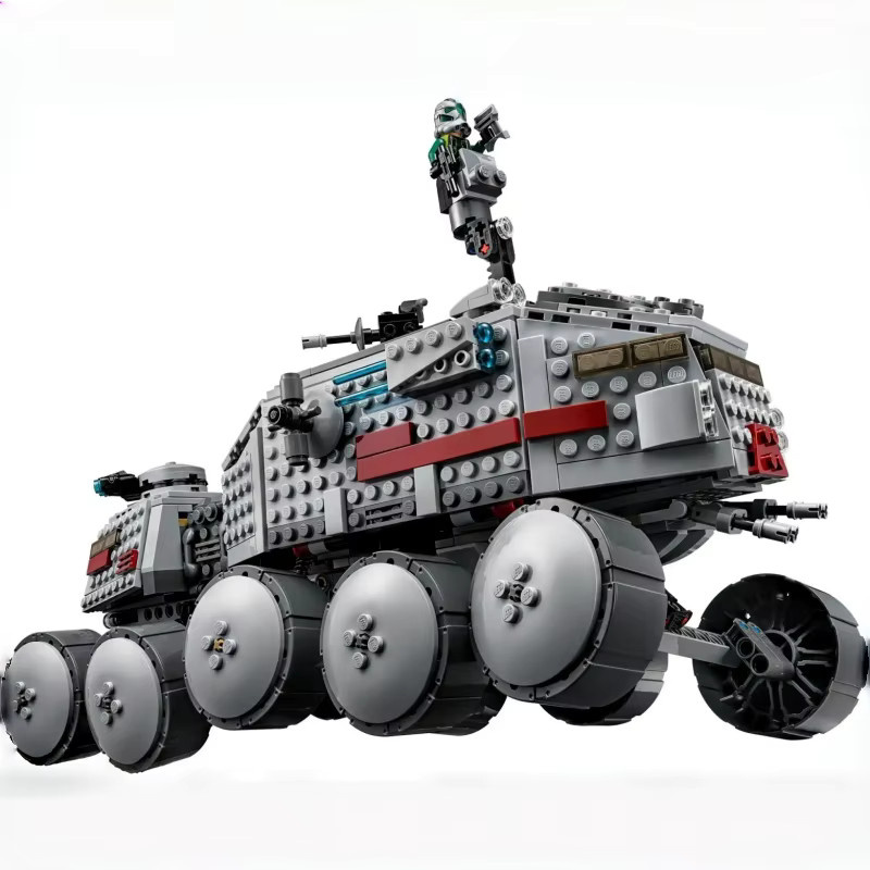 WSUEL Star Wars Weltraum-Krieg Klon-Turbinenpanzer, Bausteine, 903 Teile - Bild 2