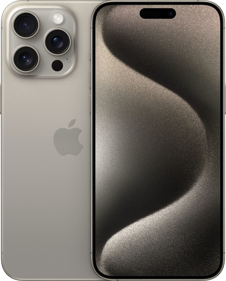 Apple iPhone 15 Pro Max Smartphone mit 512 GB Speicher, 17 cm (6.7") Display, 48 MP Kamera und Titan-Gehäuse - Bild 1