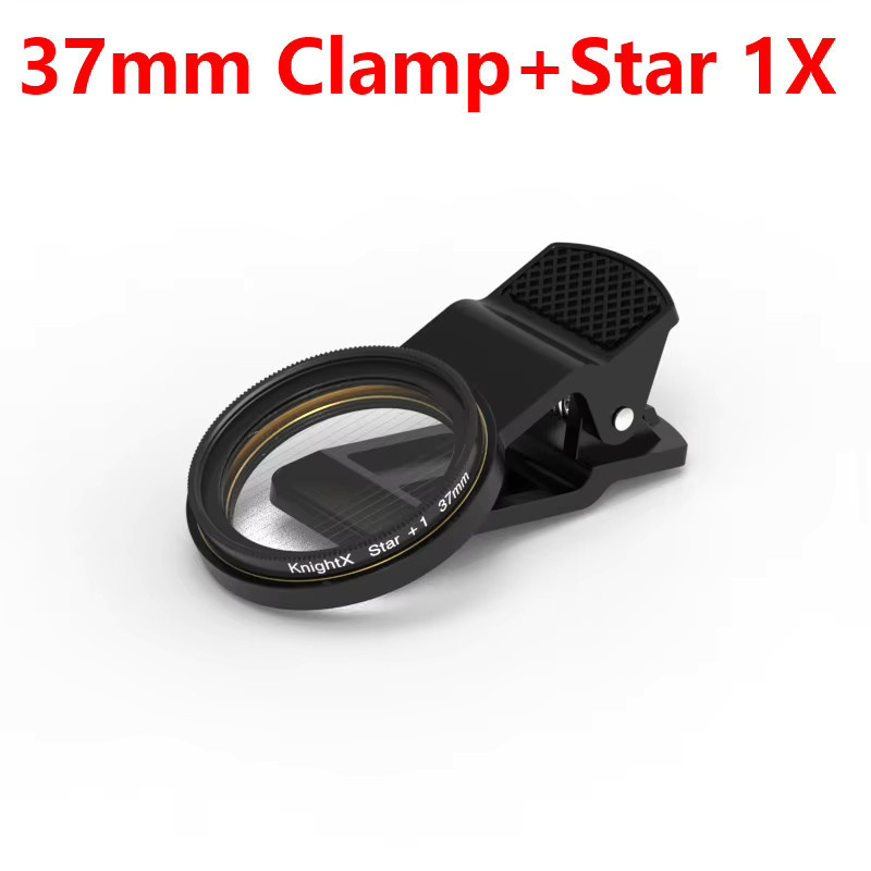 KnightX Star Camera Lens Filter für Smartphones in Schwarz - Bild 3