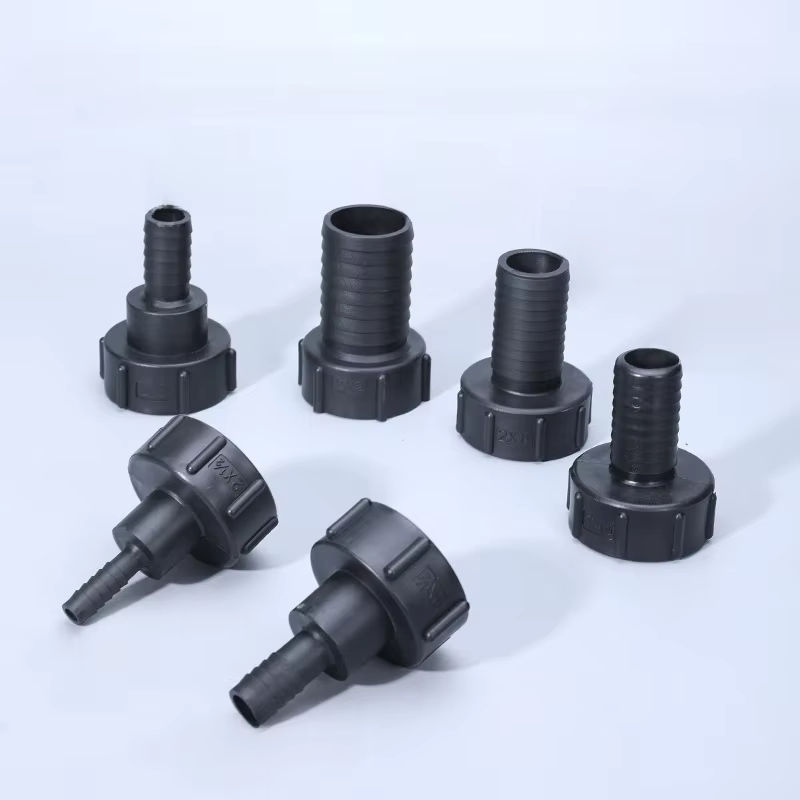 xmshxltd IBC Tank Adapter aus Kunststoff in Schwarz für Wasserhahn-Anschlüsse mit 1/2, 3/4 und 2 Zoll Gewinde - Bild 3