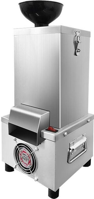 Elektrische Knoblauchschälmaschine aus Edelstahl von Pludii in Grau/Silber - Bild 1