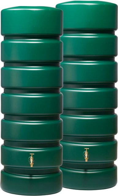 Garantia Zisterne Gartentank-Set Classico 1300 L Dunkelgrün - Bild 1