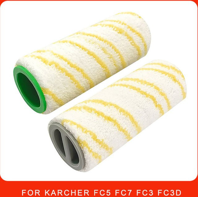 Kärcher Mikrofaserwalzen für FC7 FC5 FC3 Hartbodenreiniger, Ersatzwalzen für Kärcher 2.055-006.0 - Bild 1