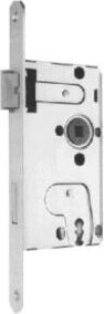 BKS Zimmertür-Einsteckschloss BB 20/55/72/8mm DIN L in Silber - Bild 1