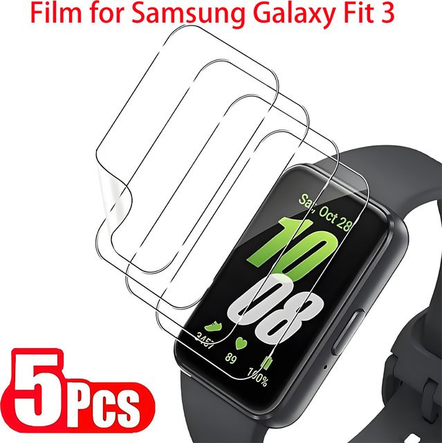 RWBANDS Hydrogelfolie für Samsung Galaxy Fit 3, transparente kratzfeste HD-Displayschutzfolie - Bild 1