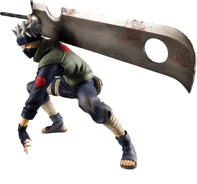 Bandai Naruto Hatake Kakashi Actionfigur, Zubehör - Bild 1