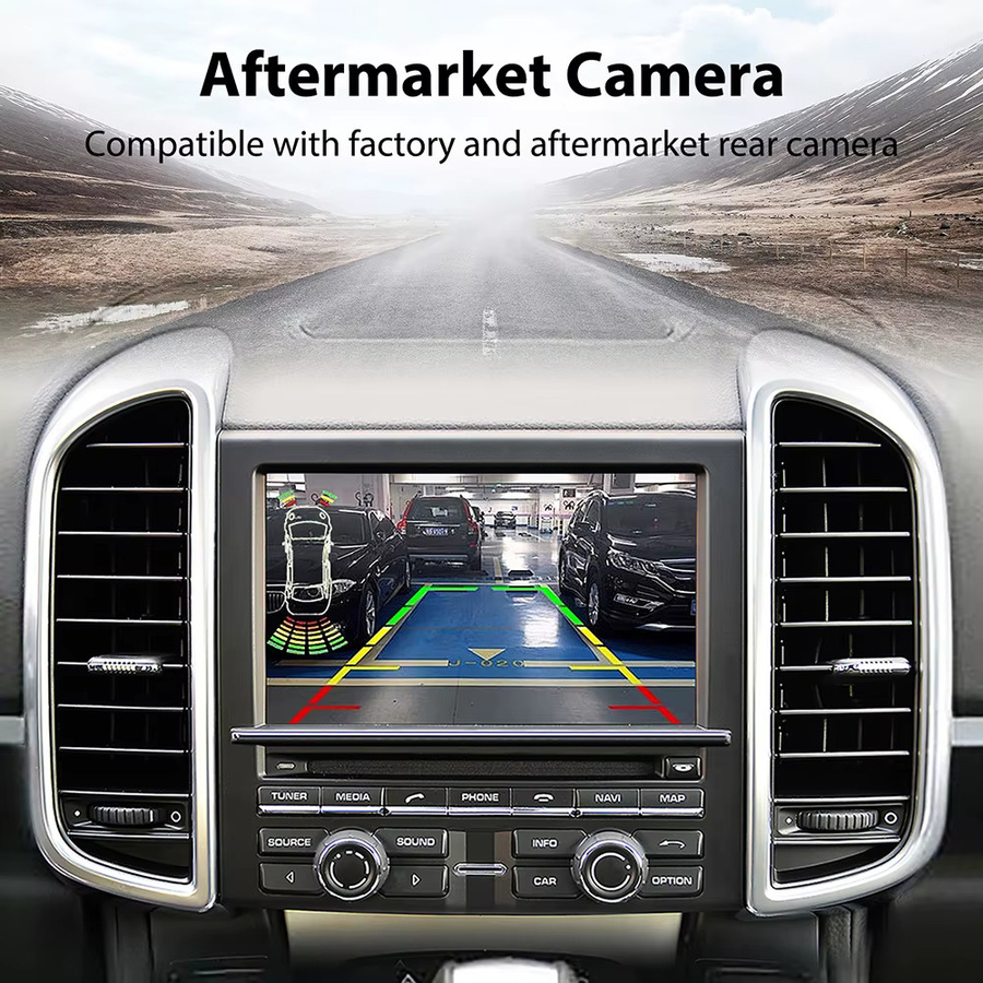 ANYFAR Drahtloses CarPlay und Android Auto Modul für Porsche PCM 3.1 Panamera Cayenne Cayman Macan 911, Nachrüstsatz Decoderbox in Schwarz - Bild 4