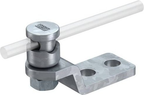 OBO Bettermann 5005 N-FT Montagezubehör, Farbe: Silber, 10 Stück - Bild 1
