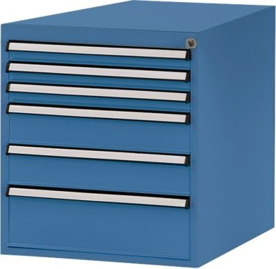 Manuflex Schubladen-Unterbauten für Werkbank Profi in brillantblau - Bild 1