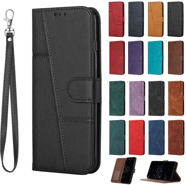 Coatuncle Flip Wallet Book Cover Leder Schutzhülle für Motorola MOTO Edge 60, Edge 50 Fusion, Pro 40 Neo Ultra in Schwarz - Bild 1