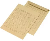 MAILmedia Hausposttasche DIN C4 aus Kraftpapier in Braun, Breite: 32,4 cm, Höhe: 22,9 cm - Bild 1