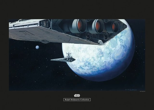 Komar Wandbild Star Wars Orbit Paper Poster Multicolor B: 70 cm, H: 50 cm - Bild 1