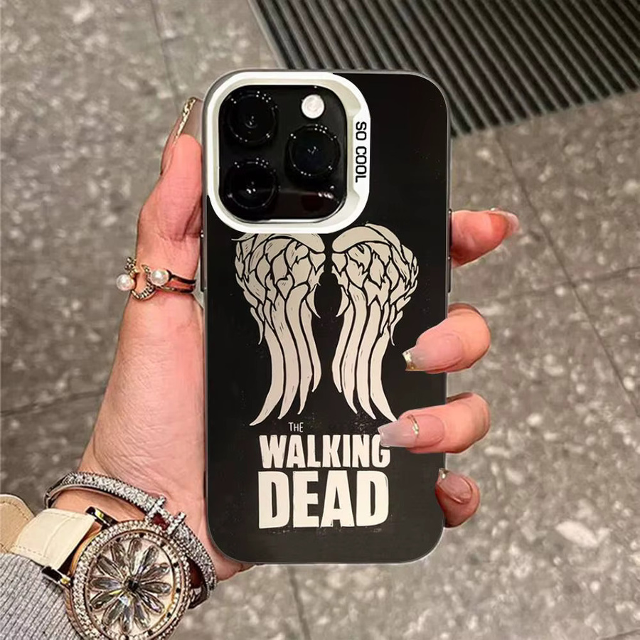 Mesuca Stoßfeste Handyhülle für iPhone in Schwarz und Weiß - Bild 2