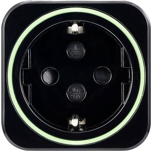 Voltcraft SEM6500 Black Energiekosten-Messgerät mit Funksteckdose, Datenloggerfunktion und Datenexport - Bild 1