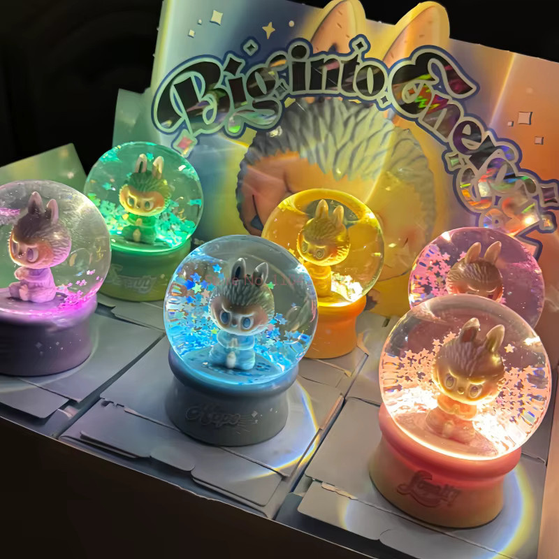 Pop Mart The Monsters Labubu V3 Big Into Energy Series, Kristallkugel Blind Box Mystery Box - Bild 2