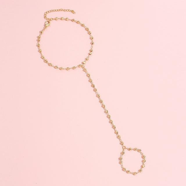 Hand Harness, Perle, Gold Farbe, Damen - Bild 1