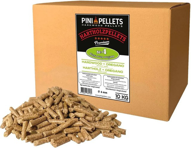 PINI Hartholz Pellets Oregano № 4 10 kg - Bild 1