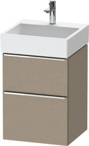 Duravit Waschtischunterschrank D-Neo beige, Wandmontage, B/T/H: 48,4 x 44,2 x 62,5 cm - Bild 1