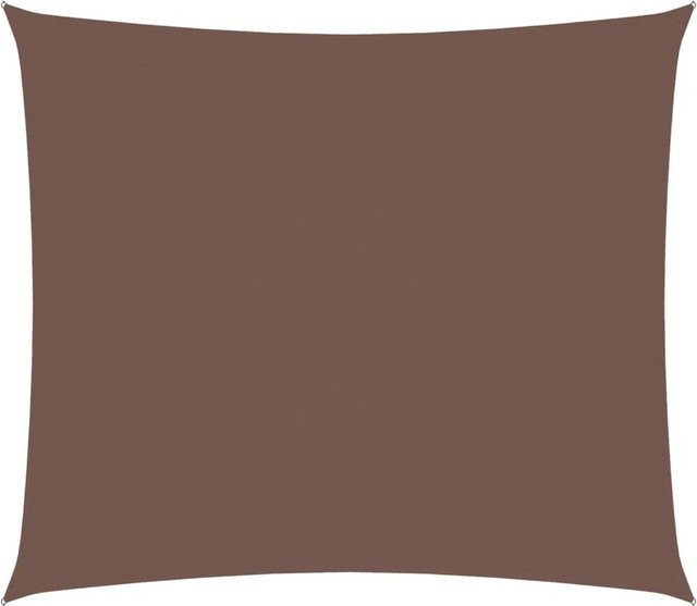 Furnicato Sonnensegel aus PU-beschichtetem Oxford-Gewebe, rechteckig, Braun, Breite: 2 m, Tiefe: 25 m - Bild 1