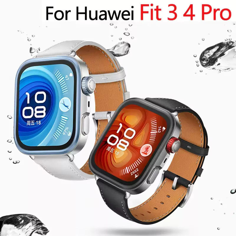 Uhrenarmband Leder, Huawei Watch Fit 4 Pro, Fit 3, Fit 4 - Bild 4