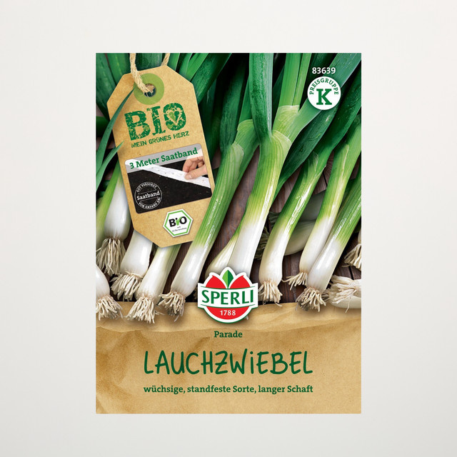 Sperli Lauchzwiebel Parade Bio Saatband - Bild 1