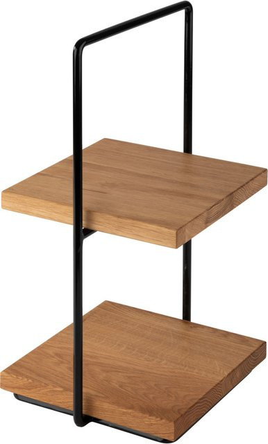 APS Etagère PERFECTO SMALL in Braun/Schwarz, Breite: 20 cm, Höhe: 40,5 cm - Bild 1