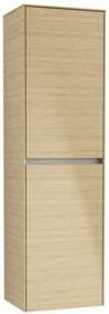 Villeroy & Boch Hochschrank Collaro in Nordic Oak mit Glastüren, B/T/H: 45,4 x 34,9 x 153,8 cm - Bild 1