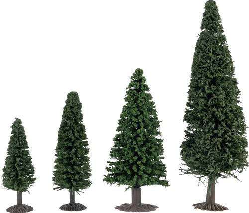 Faller Baumpackung Tanne, 100-teiliges Set, Natur, Grün, 1:87 - Bild 1