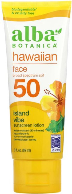 Alba Botanica Facial Sheer Shield Sonnencreme, LSF 45, 57 g, Unisex - Bild 1