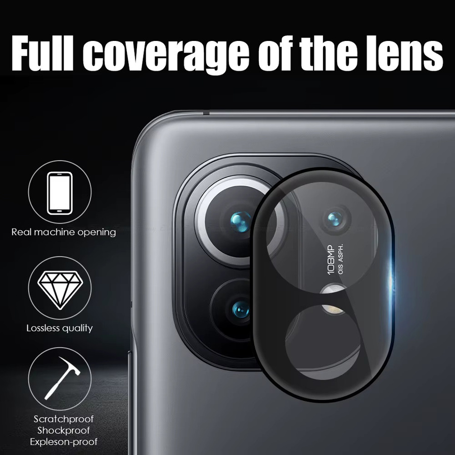 Xiaomi Kamera Glas Schutzfolie für Mi 13T 11 Ultra 12 Pro Redmi Note 13 12 10 11 Poco F3 M3 M4 Redmi 9C transparent - Bild 6