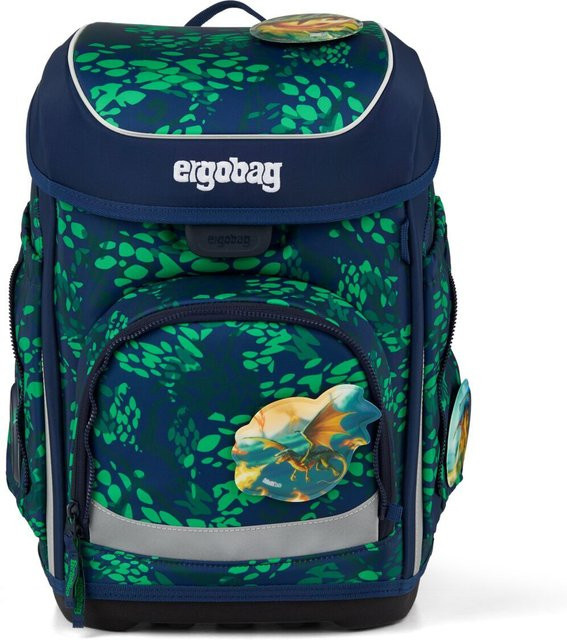 ergobag cubo Schulranzen 5-teiliges Set DrachenbezwingBär multicolor Kollektion 2026 - Bild 1