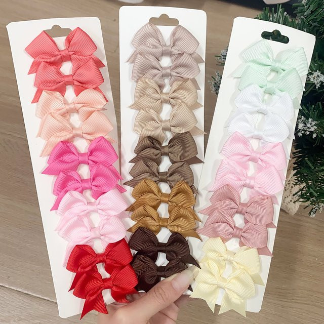 HAHAYL Haar Clips Bowknot, Kinder - Bild 1