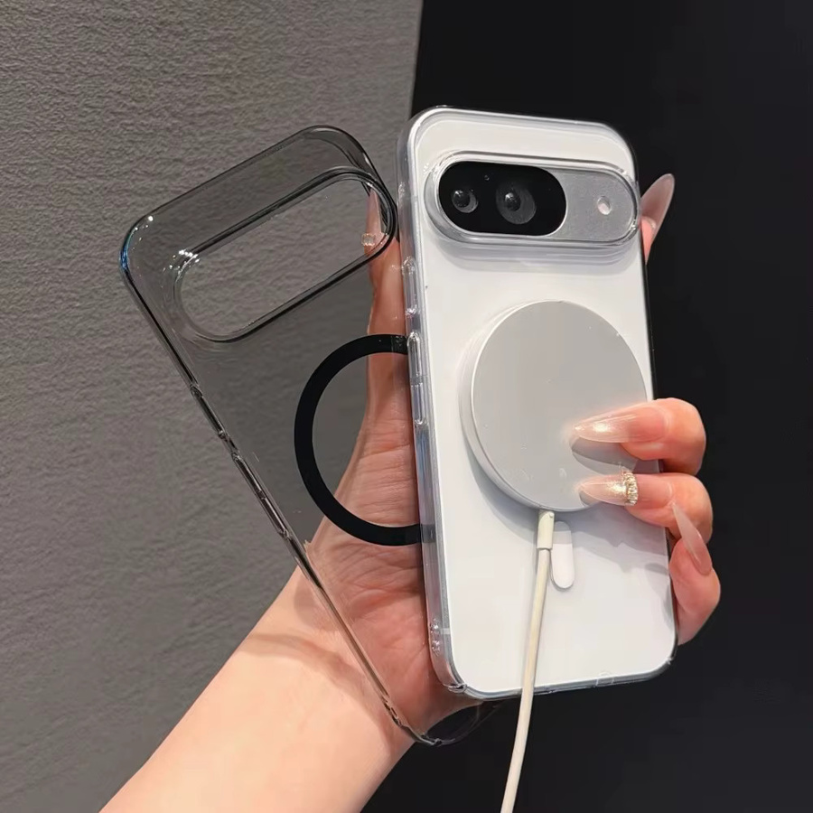 Transparente magnetische Schutzhülle für Google Pixel 11 10 9 Pro XL mit MagSafe Wireless Charging Kompatibilität und stoßfestem Design - Bild 2
