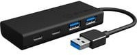 ICY BOX IB-HUB1426-U3 USB 3.2 Gen 1 Hub mit 4 Ports in Schwarz - Bild 1