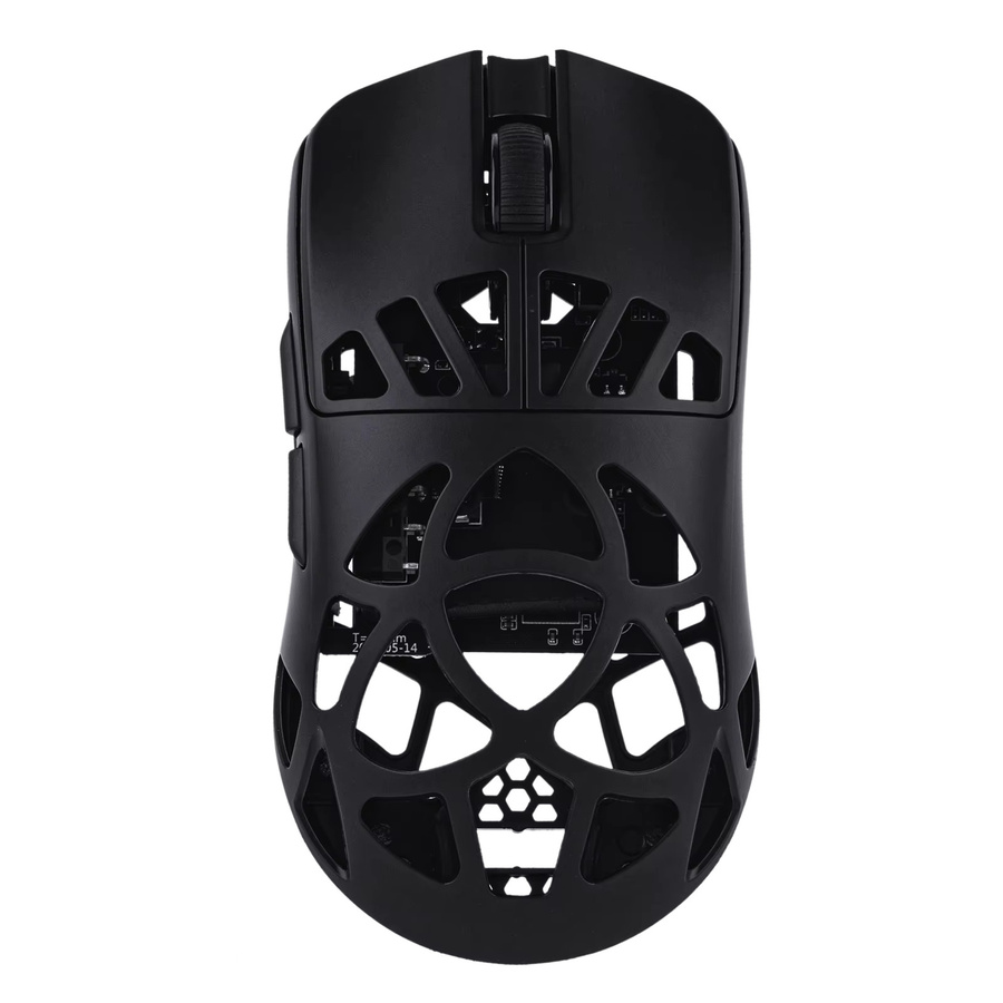 EPOMAKER Carbon X Gaming-Maus mit Kohlefasergehäuse, kabellos via Bluetooth oder 2,4 GHz, ultraleicht, Schwarz - Bild 6