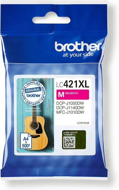 Brother Original Tintenpatrone LC-421XLM Magenta für Inkjet-Drucker - Bild 3