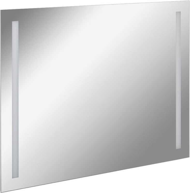 Fackelmann Spiegelelement MIRRORS mit LED-Beleuchtung, grau, B/H/T: 100 x 75 x 2,3 cm - Bild 1