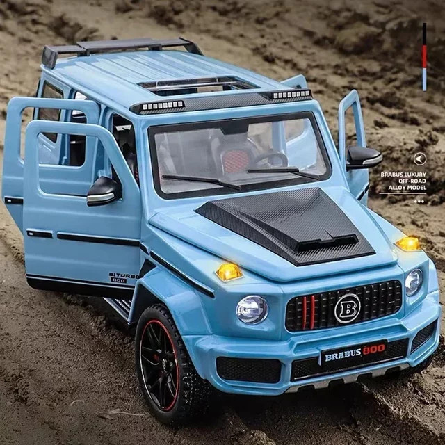 Mercedes Benz BRABUS G800, Modell Auto, 1:24, Metall - Bild 1