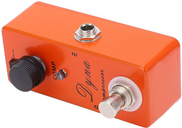 MXR Gitarren-Effektpedal Kompressor mit True Bypass in Orange - Bild 1
