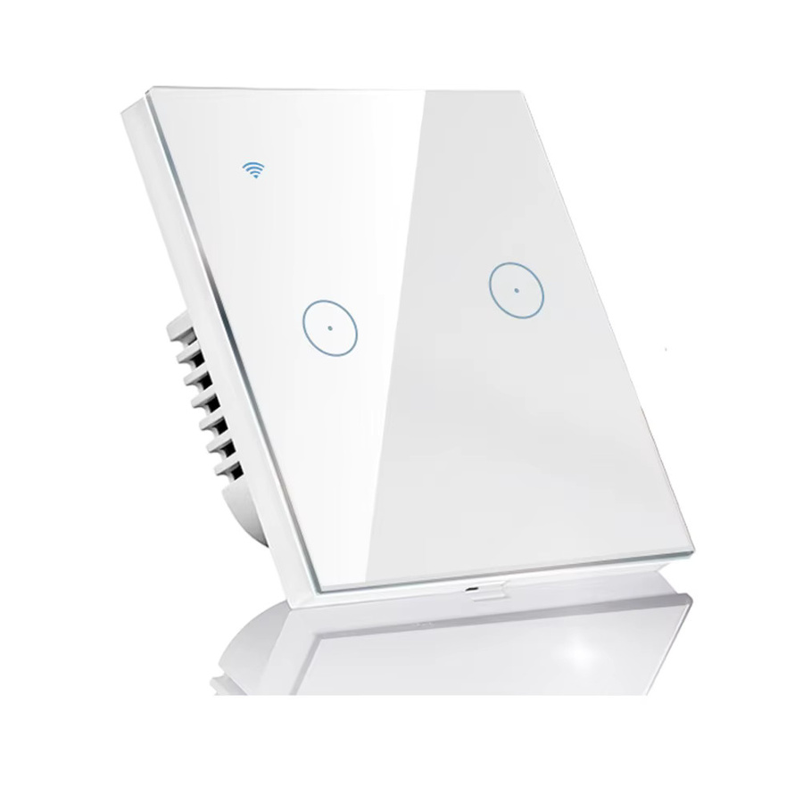 Tuya Smart Home Wandschalter mit Alexa und Smart Life App, 1/2/3 Gang, 2200W, Weiß - Bild 3