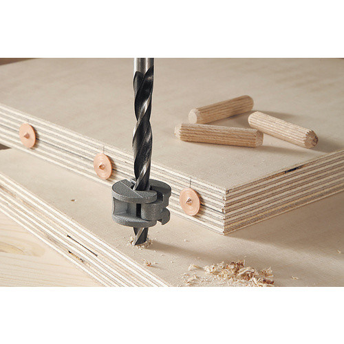 Wolfcraft Dübel-Set 2916000 für Holz und Metall in Beige und Schwarz, 6 mm - Bild 2