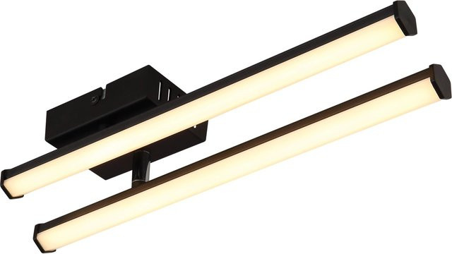 Globo Deckenleuchte Kirina LED in Schwarz matt aus Kunststoff mit modernem Design - Bild 1