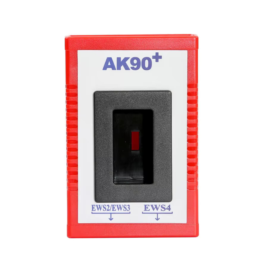 YIQIXIN AK90 Auto-Schlüsselprogrammierer für BMW EWS 2/3/4 (1995-2009) Codeleser Version V3.19 in Rot - Bild 2